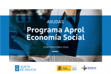 Publicadas as bases reguladoras do programa Aprol-economía social para o 2024