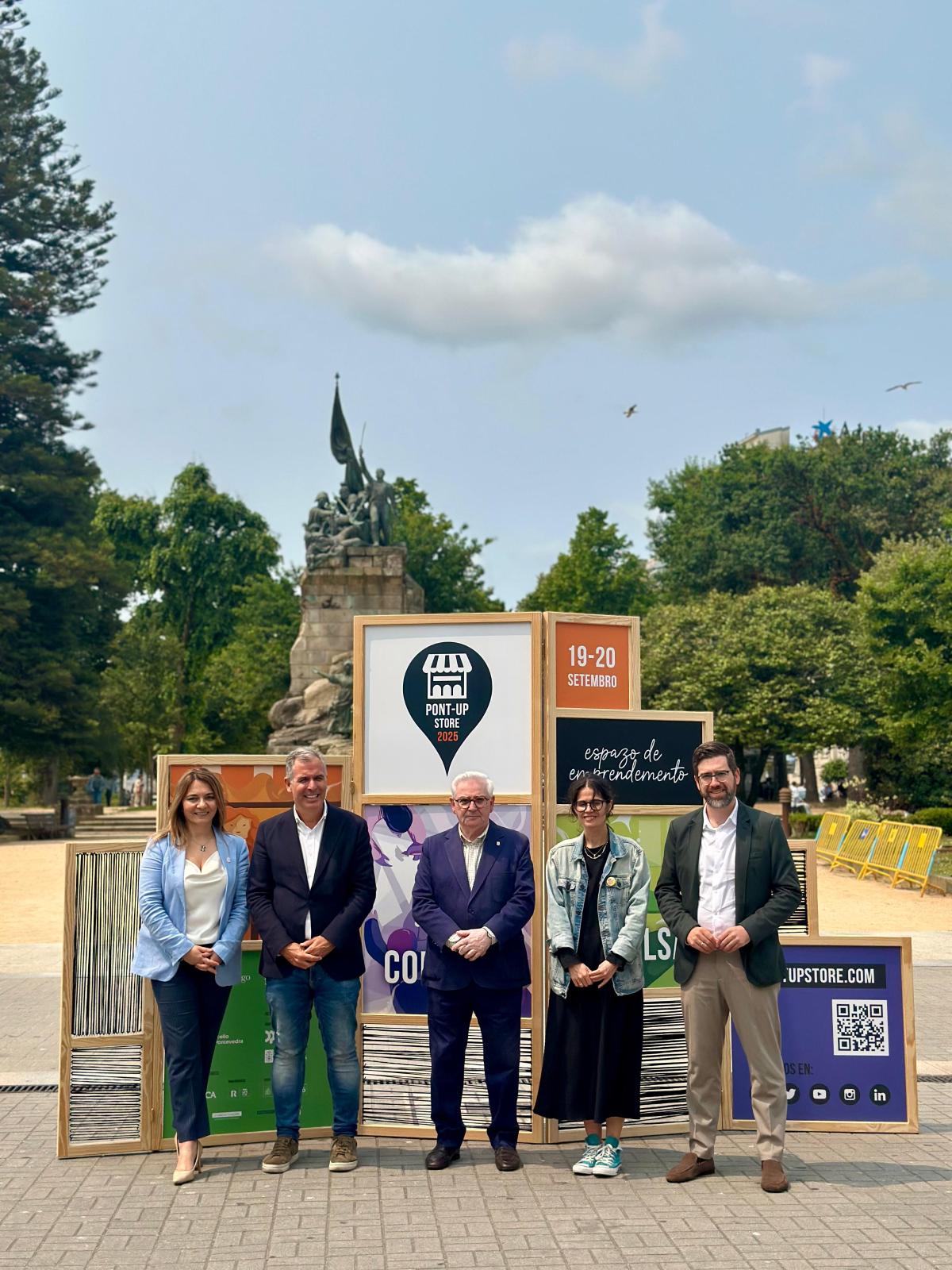 A Xunta participa na presentación da nova edición do encontro de emprendemento da cidade de Pontevedra 'Pont-Up Store'