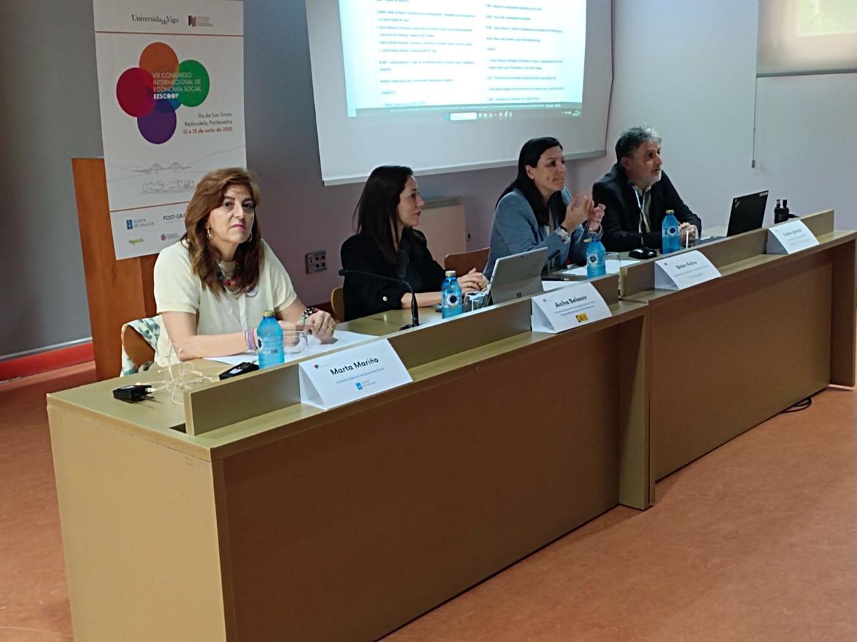 A Xunta destaca no Congreso Internacional de Economía Social o pulo de Galicia para posicionar este modelo en sectores como o tecnolóxico e o dixital
