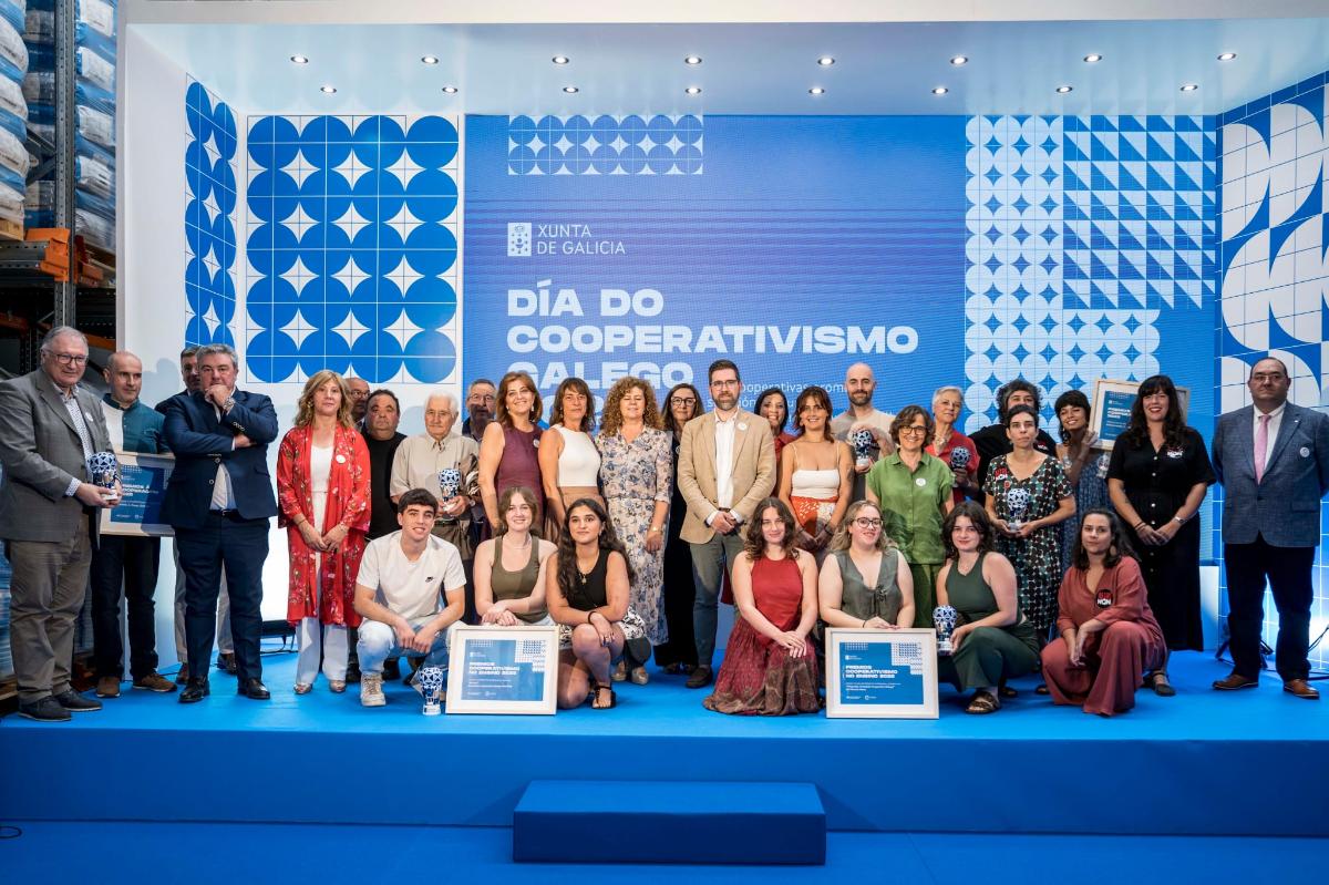 A Xunta salienta na celebración do Día do Cooperativismo Galego o potencial da economía social en Galicia e a súa aposta para impulsala
