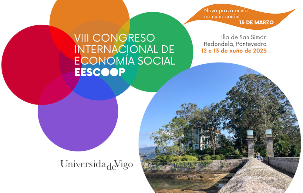 A Universidade de Vigo organiza o VIII Congreso Internacional de Economía Social EESCOOP 2025