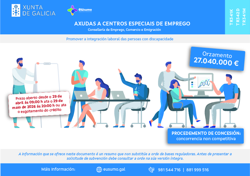 Axudas CEE 2026