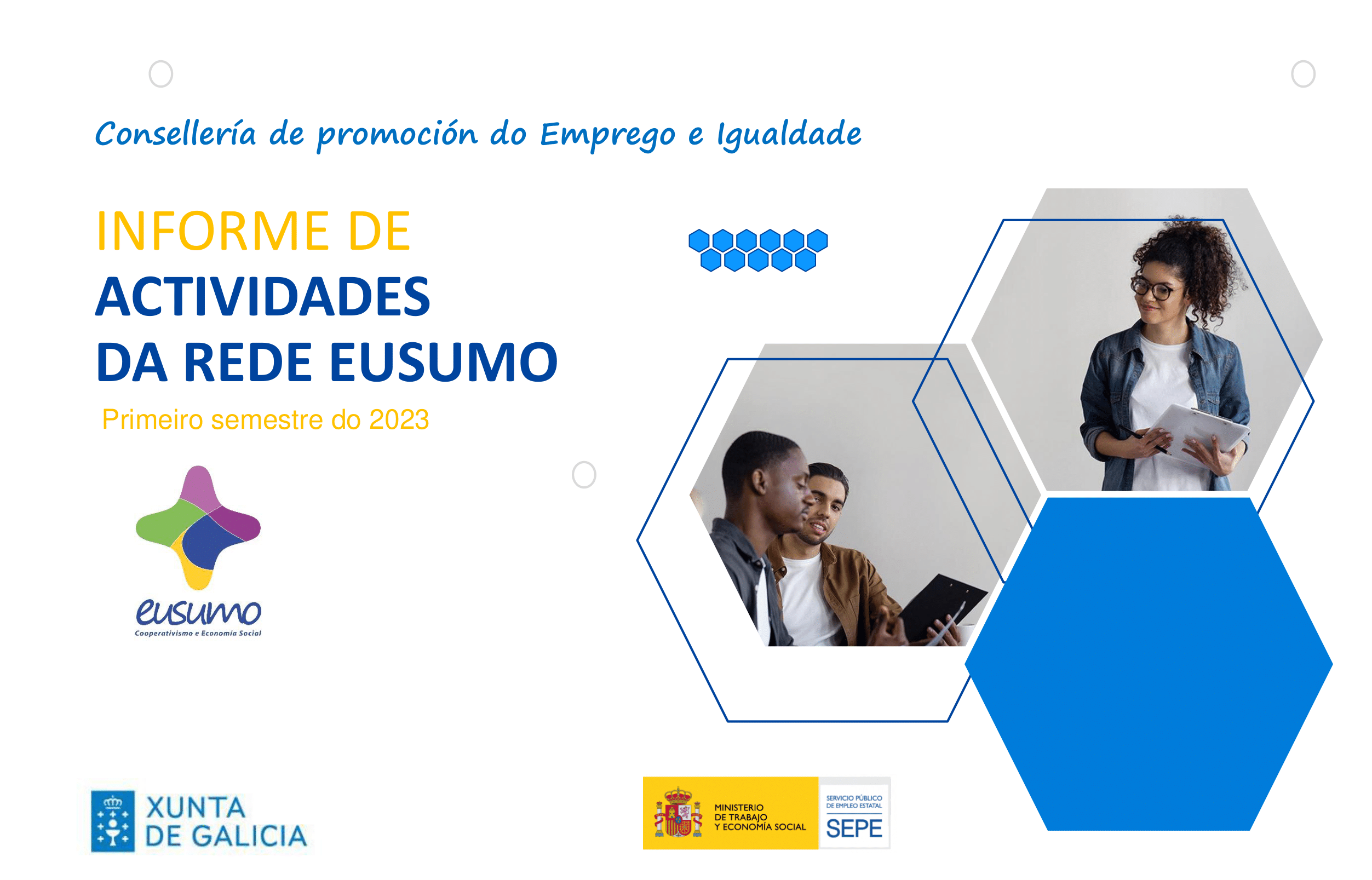 Informe de actividades da Rede Eusumo no 1º semestre de 2023