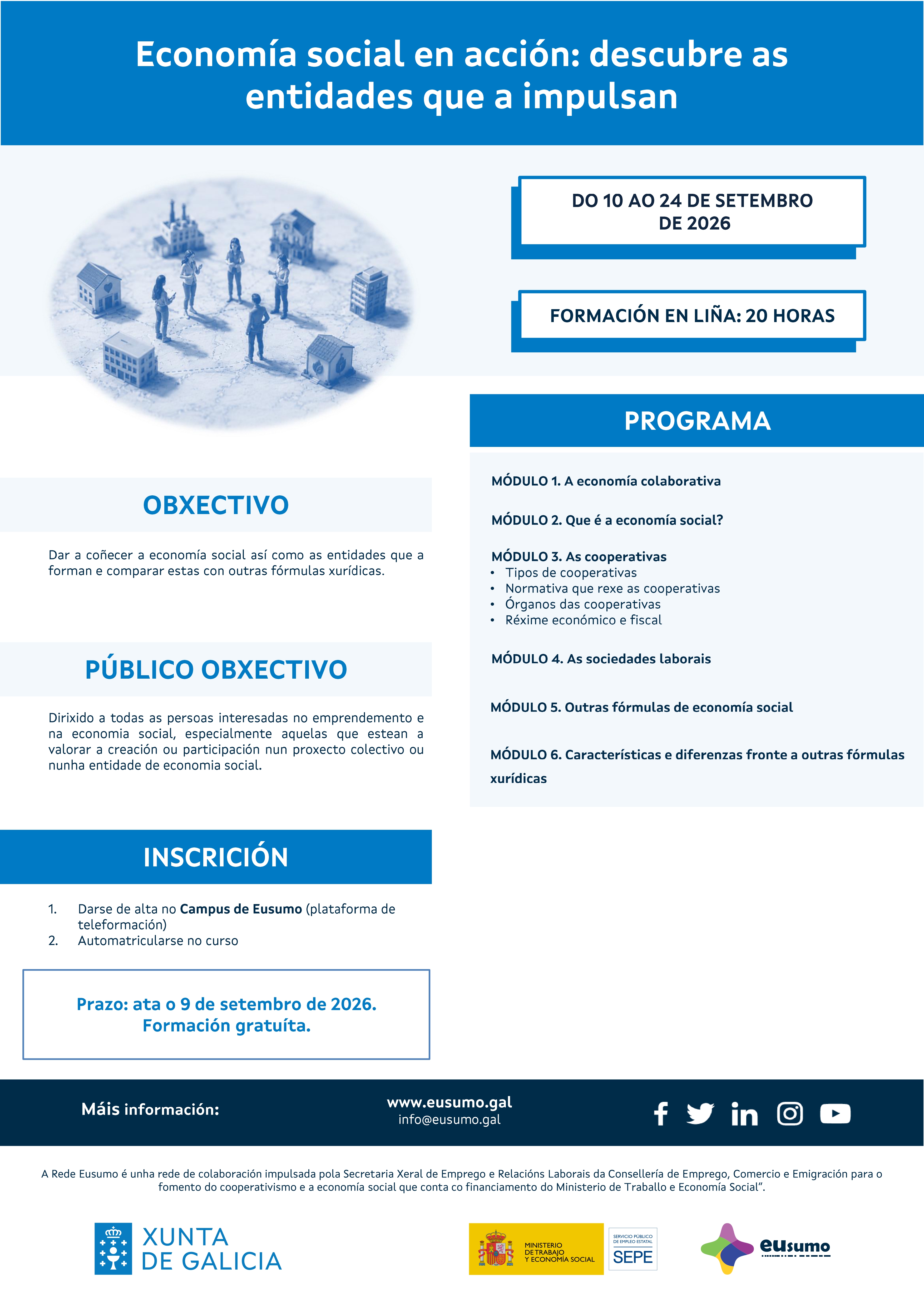 Cartel Entidades Economía Social