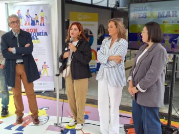 A Xunta destaca na feira #Esdomar o labor da rede Eusumo no fortalecemento do emprendemento no ámbito da economía social