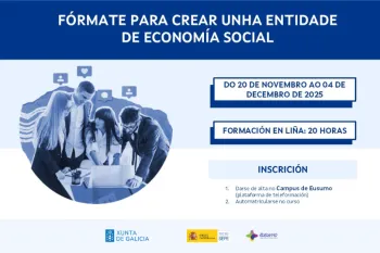Fórmate para crear unha entidade de economía social
