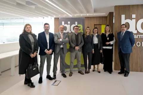Conselleiro visita Bidafarma