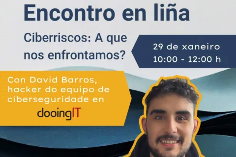 O LIES_GA organiza unha charla en liña sobre ciberriscos para fortalecer a seguridade dixital 